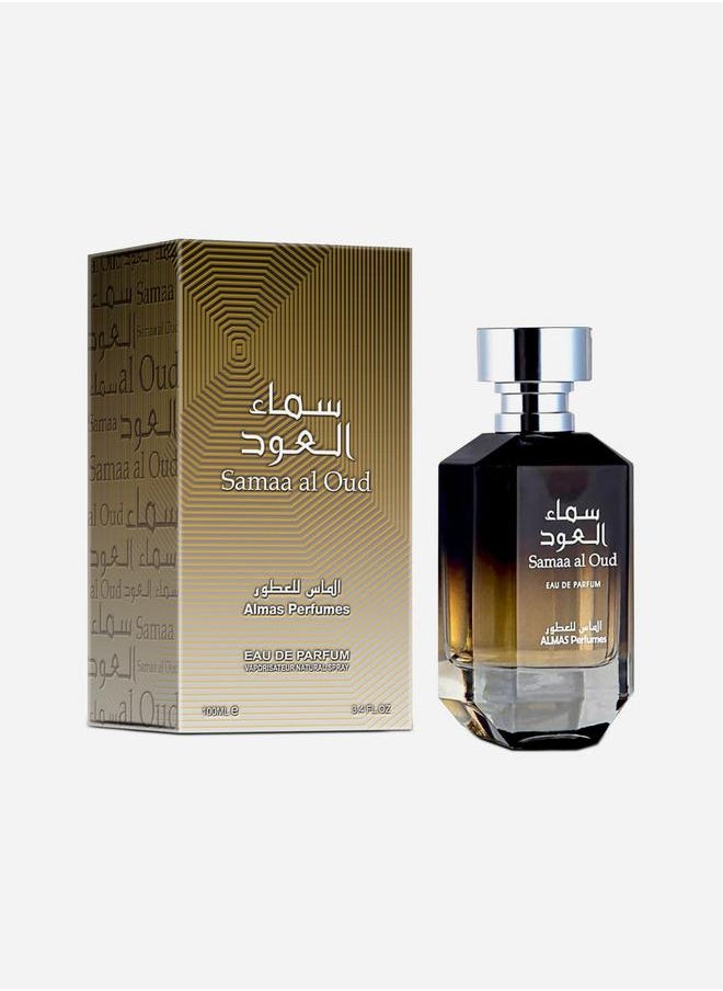 الماس للعطور عطر سماء العود، أو دو بارفيوم، 100 مل  - Image 1
