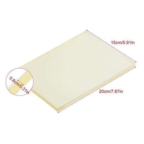 Walfront Leather Craft Punching Pad Rubber Mute Board Cutting Hole Punch Stamping Tool Craft DIY 551 x 787 x 031 inch - Image 3