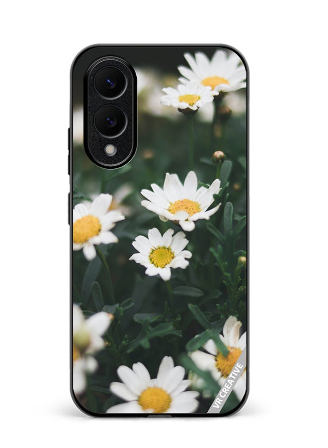 VR CREATIVE Protective Case Cover For Samsung Galaxy S25 Edge Goldia Design Multicolour