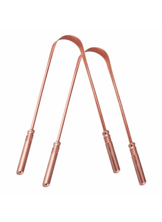 GUBB Copper Tongue Cleaner For Kids & Adults | Ayurvedic Tongue Scraper For Bad Breath (With Handle) - Pack of 2 - pzsku/ZE31EA9A7C49D79BD297CZ/45/_/1739515333/d23f1a4e-32a4-4bc0-bb8d-62b9c627a92b