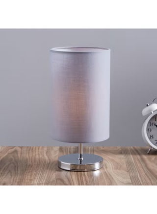 Table Lamp for Bedroom, Small Bedside Lamps with Fabric Shade for Night Stands, Living Room, Office(LED Bulb Included) - view 4