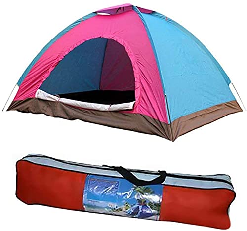 AASHRO MALL Portable Polyester Waterproof 6-8 Person Tent for Fishing Travel Hiking Hunting Camping (Multicolour) - Image 2