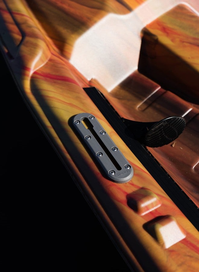 Pelican Adjustable Kayak Foot Brace/Pegs with Trigger Lock - Set of 2 - Black - Image 2