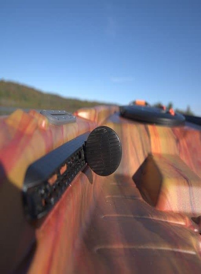 Pelican Adjustable Kayak Foot Brace/Pegs with Trigger Lock - Set of 2 - Black - Image 4