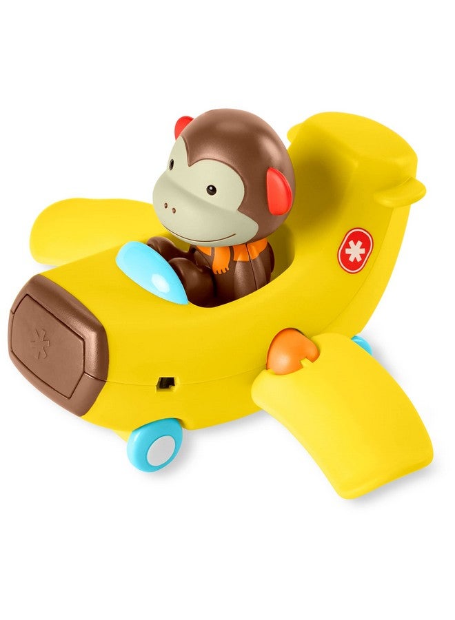 Skip Hop Toddler Cause & Effect Toy for Toddlers 2+, Car Plane Toy with Monkey Figurine, Zoo Crew - Image 4