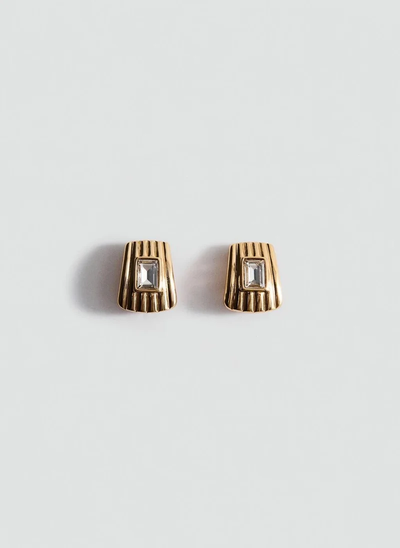 مانجو Combined-relief earrings