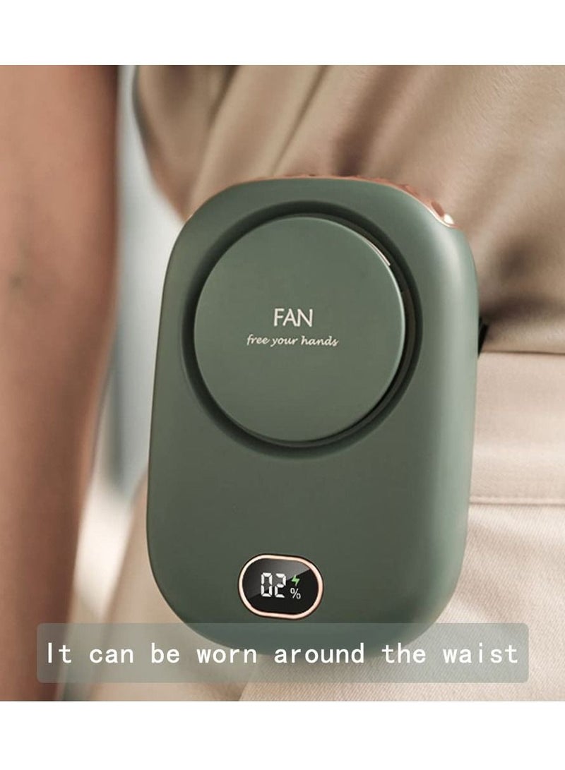 KASTWAVE Handheld Fan Mini Fans Desk Fan Small Eyelash Fan Personal Fan Multifunction with Strong Airflow LED Smart Display and 3 Speed - Image 3
