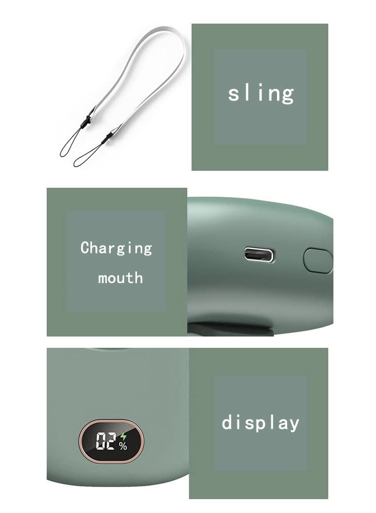 KASTWAVE Handheld Fan Mini Fans Desk Fan Small Eyelash Fan Personal Fan Multifunction with Strong Airflow LED Smart Display and 3 Speed - Image 4
