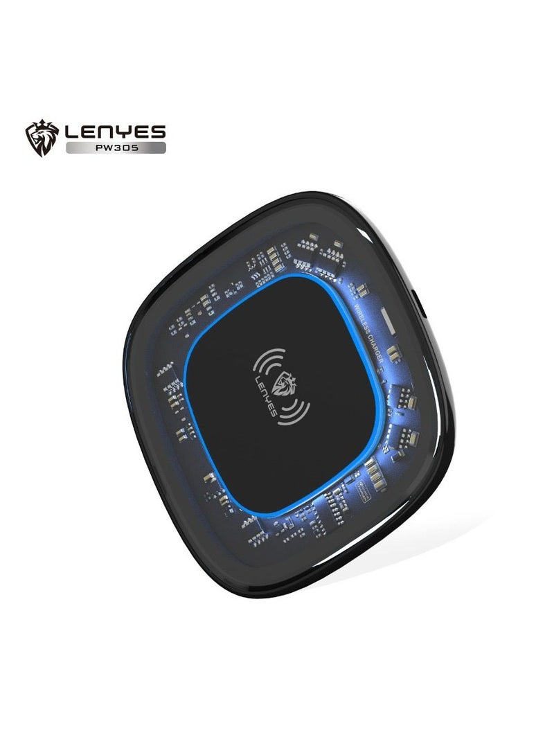 Lenyes Wireless Charger for Mobile and TWS earbuds - Image 2