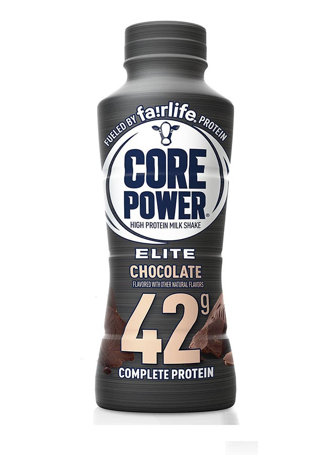 Fairlife فيرلايف كور باور هاي بروتين ميلك شيك إيليت شوكولاتة 414 مل - Image 1
