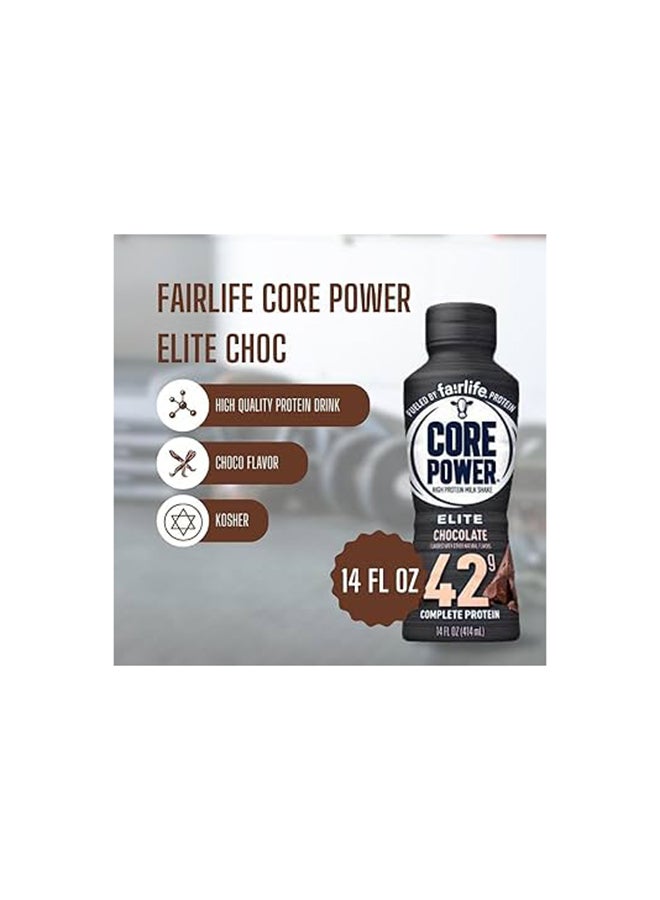 Fairlife فيرلايف كور باور هاي بروتين ميلك شيك إيليت شوكولاتة 414 مل - Image 3