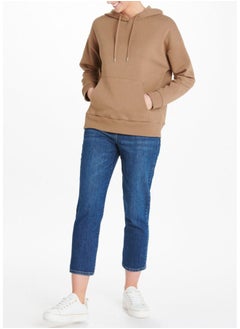 Brown Essential Hoodie