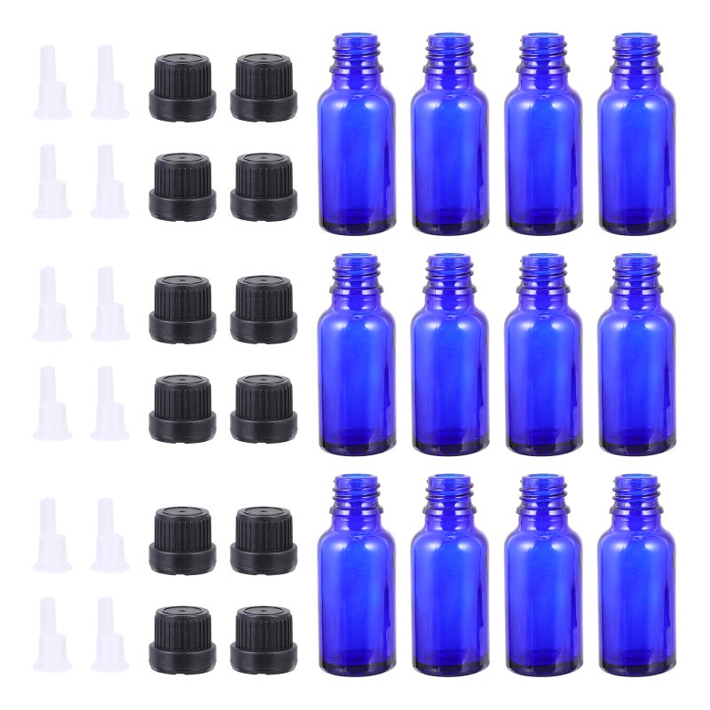 15pcs 15ml Dropper Glass Empty Bottles Empty Makeup Bottles - Image 1