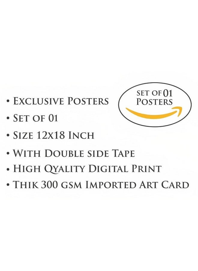 Bodybuilder Poster for Room Wall Decoration, Size - 12 X 18 inches || VE ART 19163 - Image 4