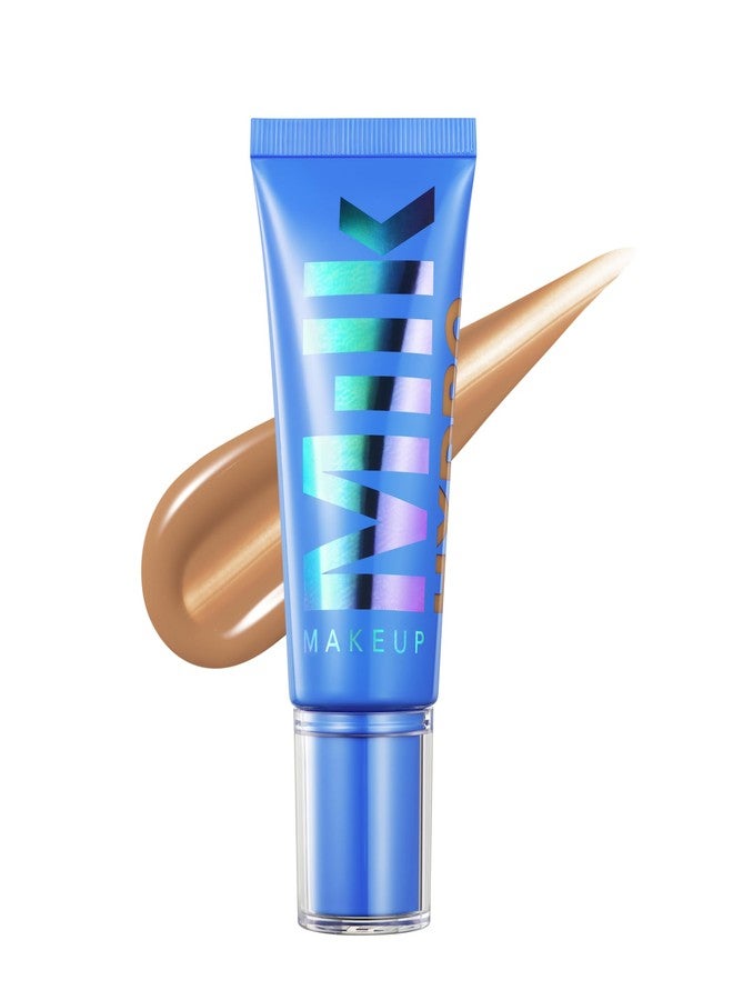 Milk Makeup Hydro Grip Hydrating Gel Skin Tint – 12HR Lightweight Buildable Coverage with Hyaluronic Acid for Natural Dewy Finish – Non-Comedogenic – 8 Medium w/Neutral to Warm Undertones, 1oz - Image 1