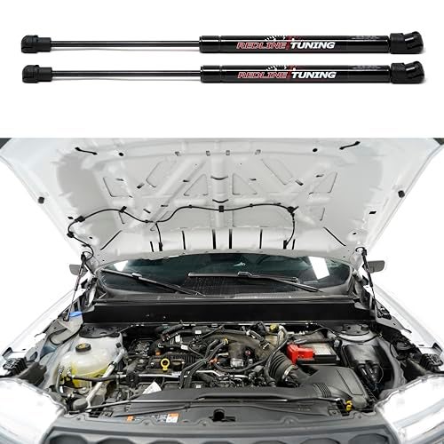 Redline Tuning Ford Maverick 2022+ Hood Lift Support QuickLIFT Plus All Black System - Image 5