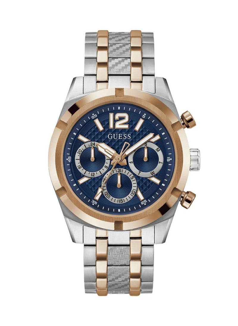 GUESS - Men's Analog Quartz Chronograph Stainless Steel Watch GW0714G3 - 44mm - Image 1