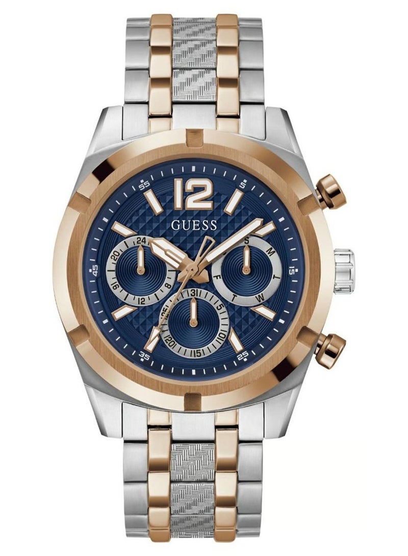 GUESS Men's Analog Quartz Chronograph Stainless Steel Watch GW0714G3 - 44mm - Image 1