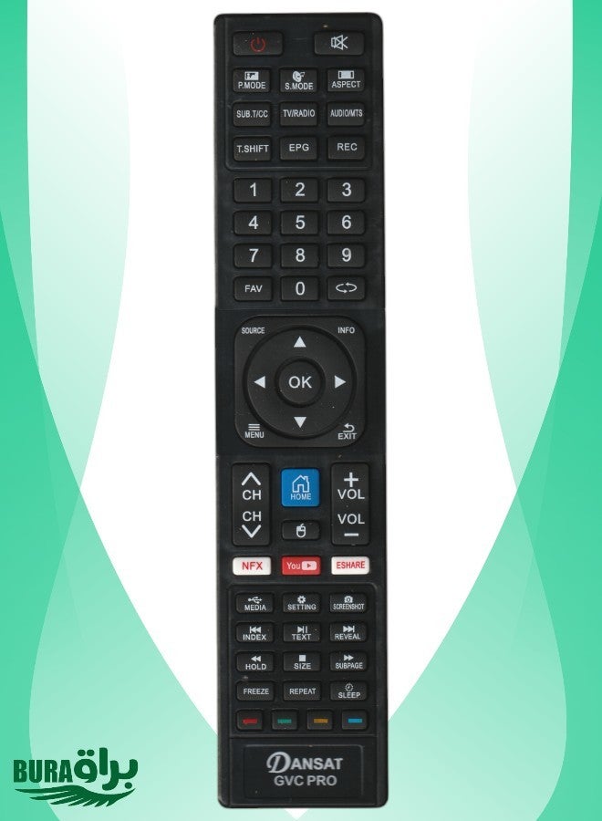 BURAQ Dansat Remote GVC Pro Remote Replacement Remote Control For Dansat GVC Pro