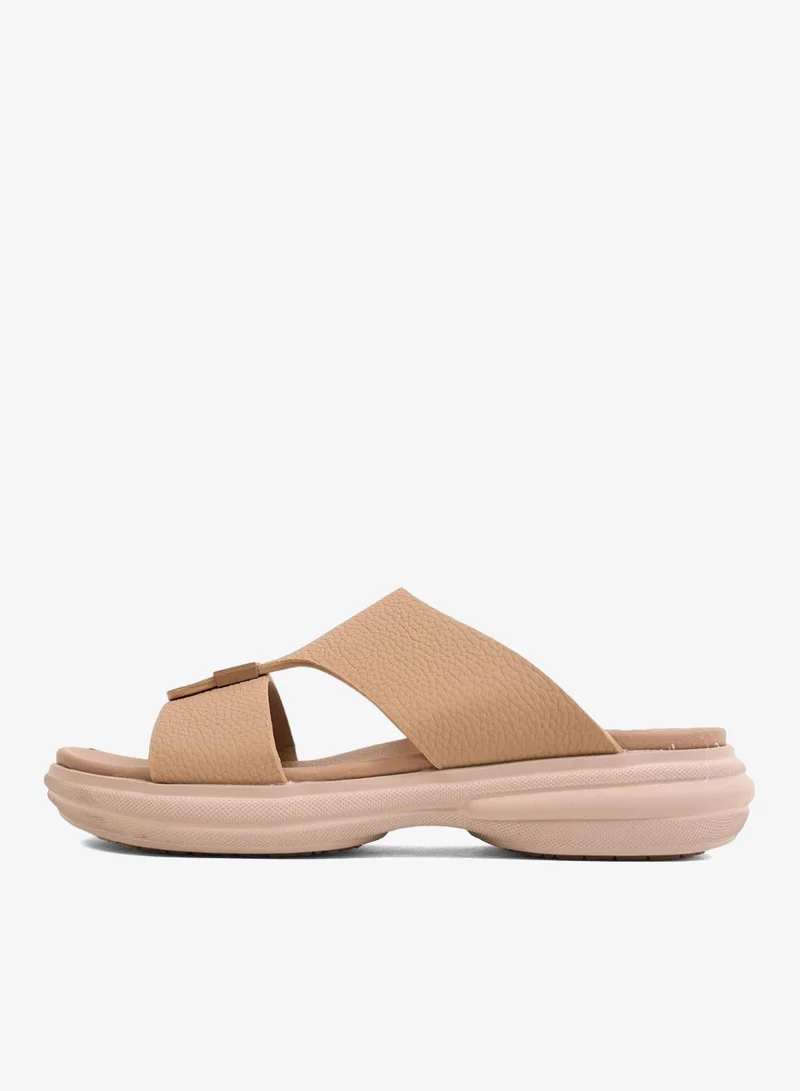 Comfort Plus  COMFORT PLUS SIGNATURE STEP ARABIC SANDALS KHAKI for Men | Best Price UAE