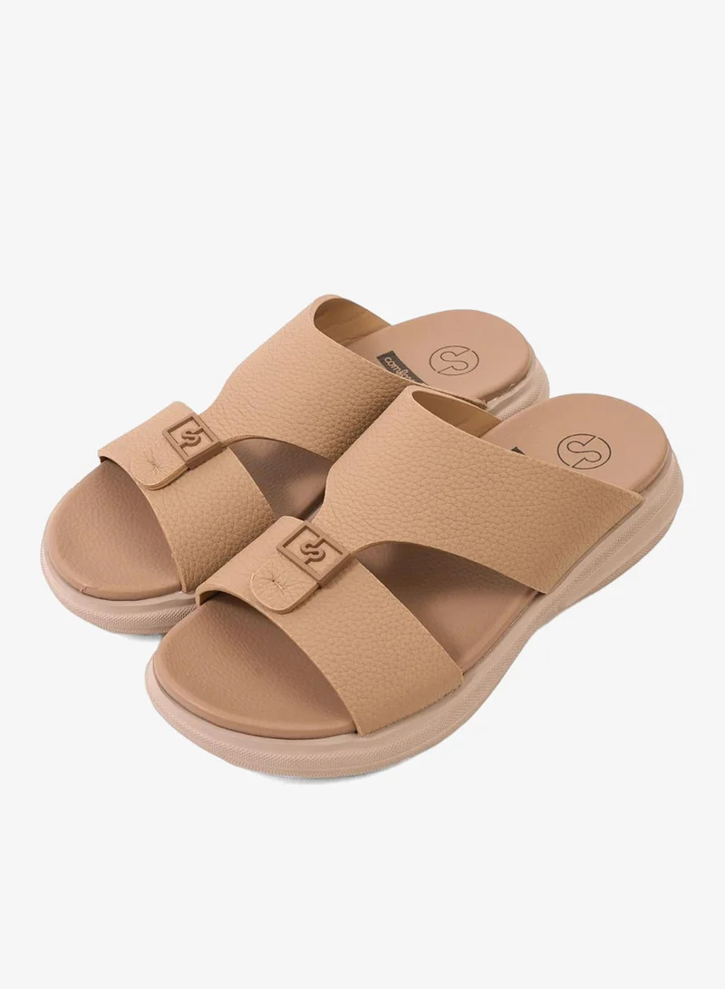 Comfort Plus  COMFORT PLUS SIGNATURE STEP ARABIC SANDALS KHAKI for Men | Best Price UAE