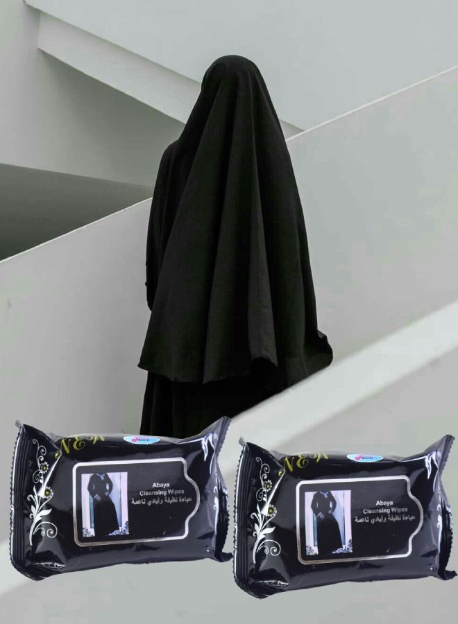 LOVEROBE Loverob 2 Pack 25-Piece Wet Wipes For Cleaning Abayas - Image 1