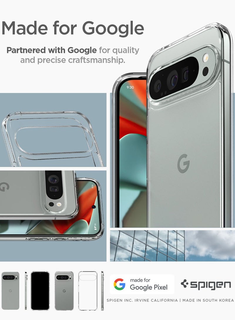 Ultra Hybrid Google Pixel 9 Pro XL Case Cover - Crystal Clear