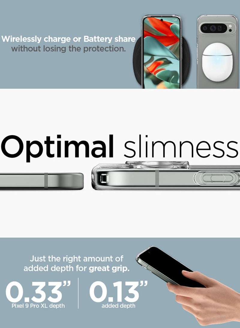 Ultra Hybrid Google Pixel 9 Pro XL Case Cover - Crystal Clear