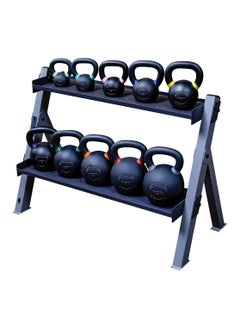 Body Solid Solid Kettlebell And Dumbbell Rack  - Image 2