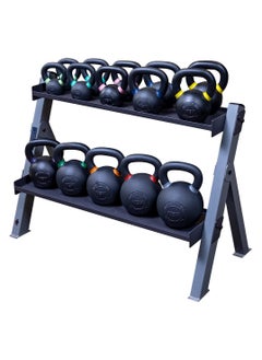 Body Solid Solid Kettlebell And Dumbbell Rack  - Image 3