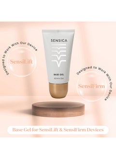 Sensica Sensica Radio Frequency Base Gel 2oz / 60ml Designed for RF Devices at Your Home. RF Skin Gel Rich Formula - Base for an Effective Treatment and Smooth Movement of the RF Device - Cooling & Soothering  - Image 3