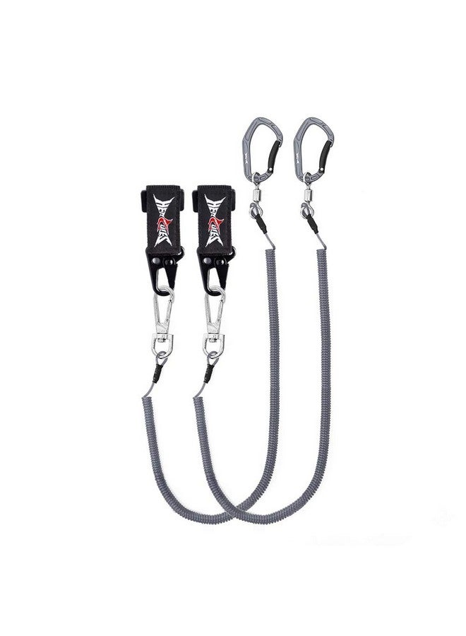 Hercules Fishing Pole Tether Kayak Paddle Leash Fishing Rod Leash Heavy Duty Fishing Lanyard For Fishing Rods Pliers Boating Paddles Kayak (17.7" Plus) - Image 1