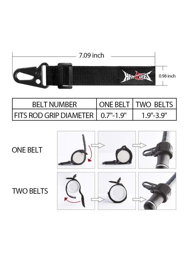 Hercules Fishing Pole Tether Kayak Paddle Leash Fishing Rod Leash Heavy Duty Fishing Lanyard For Fishing Rods Pliers Boating Paddles Kayak (17.7" Plus) - Image 5