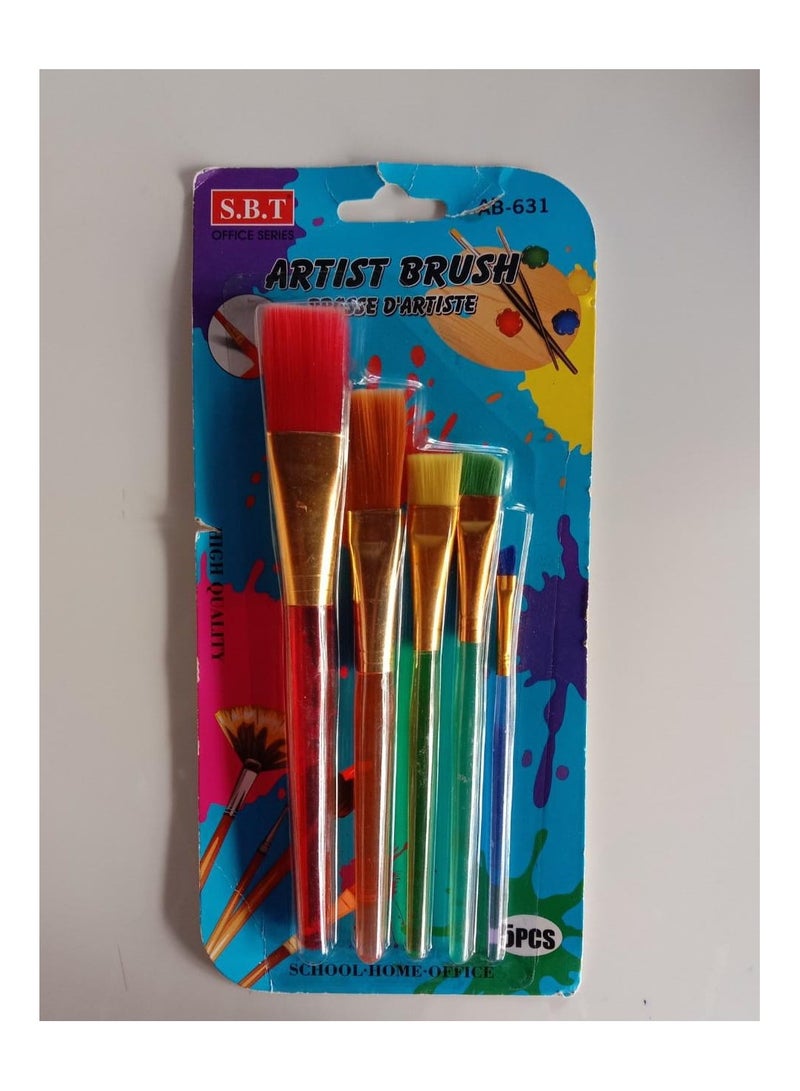 POSTECH S.B.T Artist brush pack of 5 pcs - Image 1