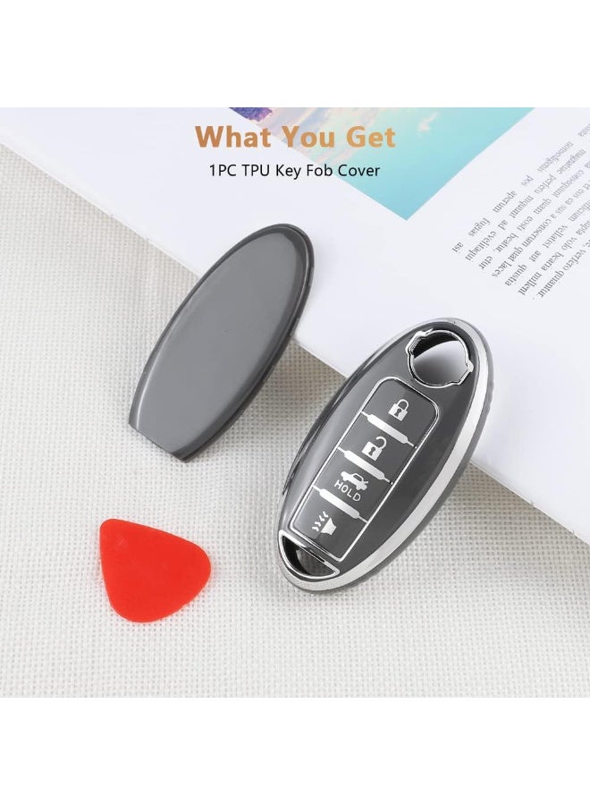 Key Cover for Nissan 4 Button TPU Car Keys Case Shell Protector for Nissan Sentra , Sunny Smart Key - Image 3