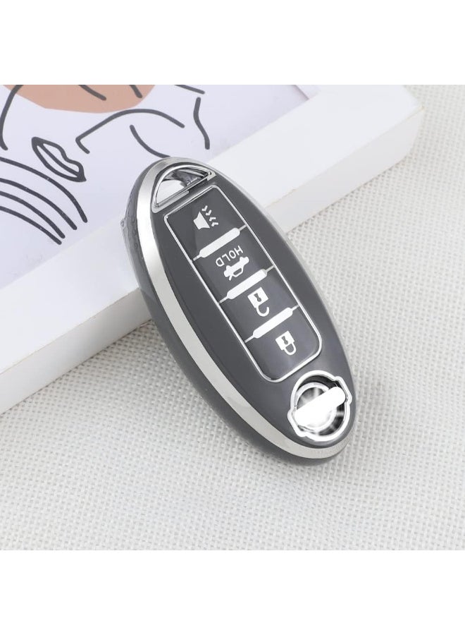Key Cover for Nissan 4 Button TPU Car Keys Case Shell Protector for Nissan Sentra , Sunny Smart Key - Image 4