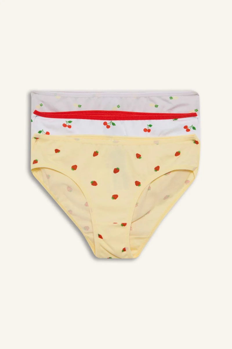 ديفاكتو Girl 3 piece Fruit Slip Panty