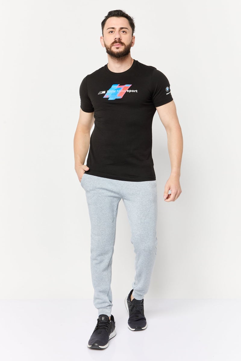 Puma x BMW Motorsport Men Sportswear Fit Outdoor T-Shirt, Black - Image 2