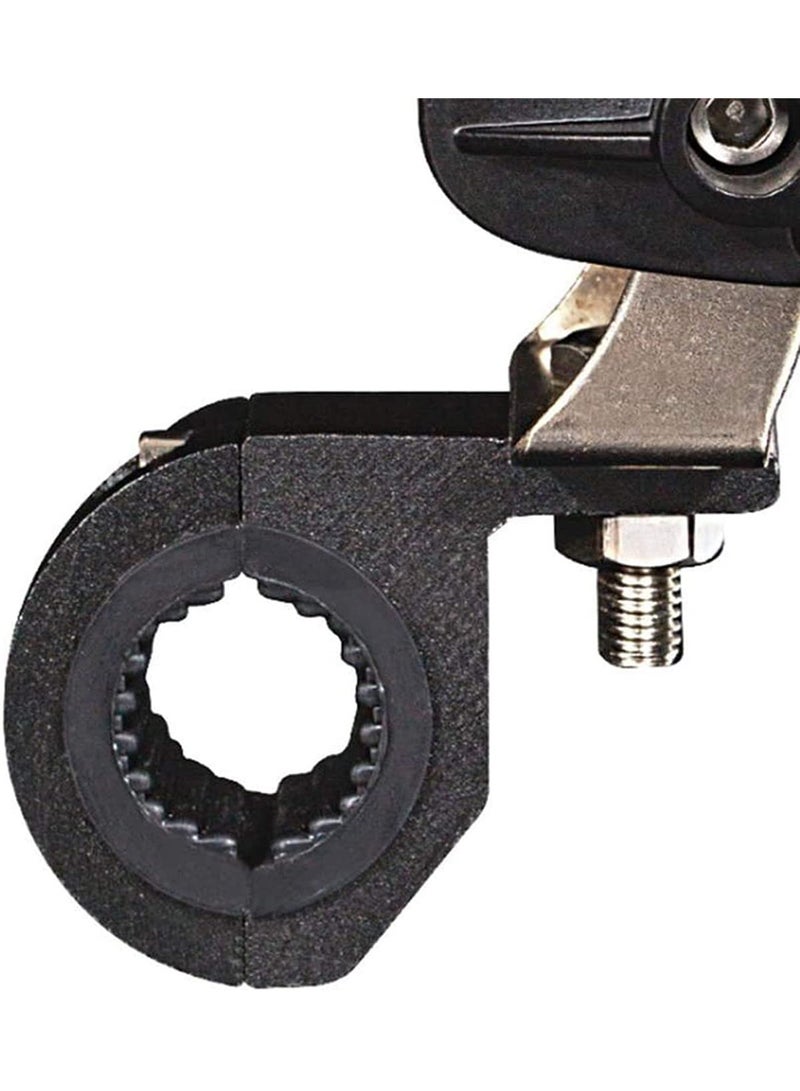 SYOSI Motorcycle Fog Light Mount Universal Anti-Oxidation Fog Light Mount Stand Kit Roof Roll Cage Holder Tube Clamp Mounting Bracket - Image 3