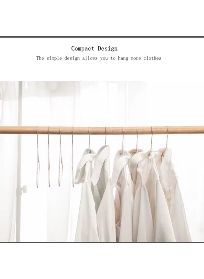 Shein Stainless Steel Coated Silicone Laundry Hanger for Adults, Space Saving, Assorted Colors10 pieces - Image 3