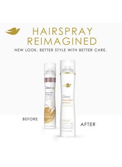 Dove Dove Flexible Hold Hairspray Humidity Protect Micro-Mist Pack of 6 for Long-lasting Hold, All-day Flexible Hold for 24H Frizz Control 5.5 oz  - Image 2