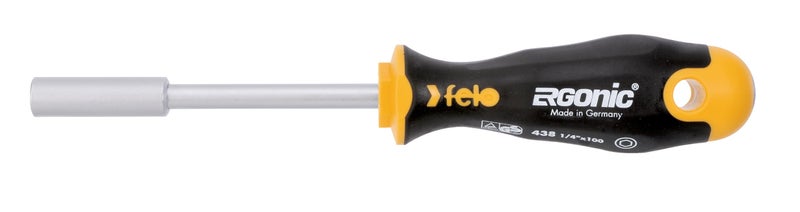 Felo 0715753711 14 Ergo Bit Holder Screwdriver wLength 4