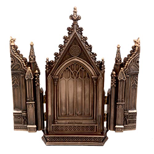 Aone India Polyresin Jesus Christ Nailed On The Cross Statue, 8 x 4 x 2 Inches, Bronze, 1 Piece - Image 4