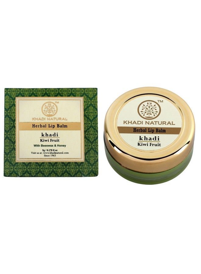 Khadi Natural Herbal بلسم الشفاه من خادي ناتشورالز بنكهة الكيوي 5 جرام - Image 2
