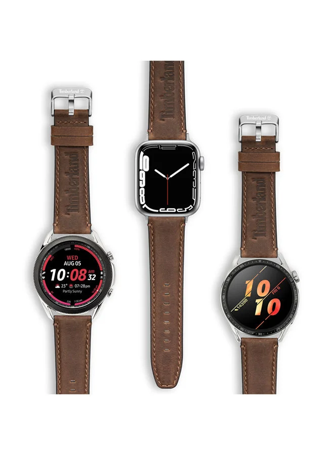 تمبرلاند Timberland Barnesbrook Unisex Universal Leather Watch Strap20 mm TDOUL0000703