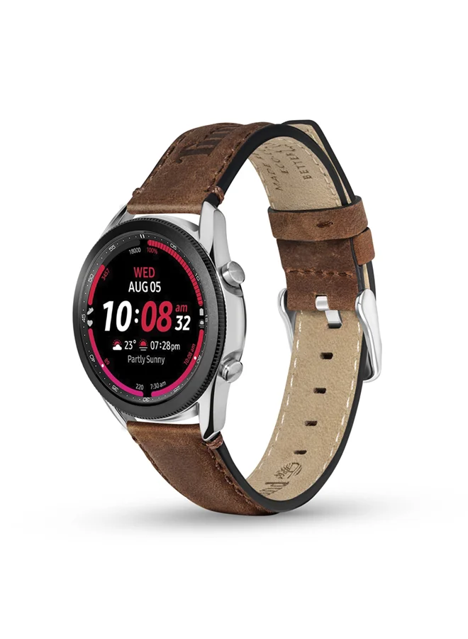 تمبرلاند Timberland Barnesbrook Unisex Universal Leather Watch Strap20 mm TDOUL0000703