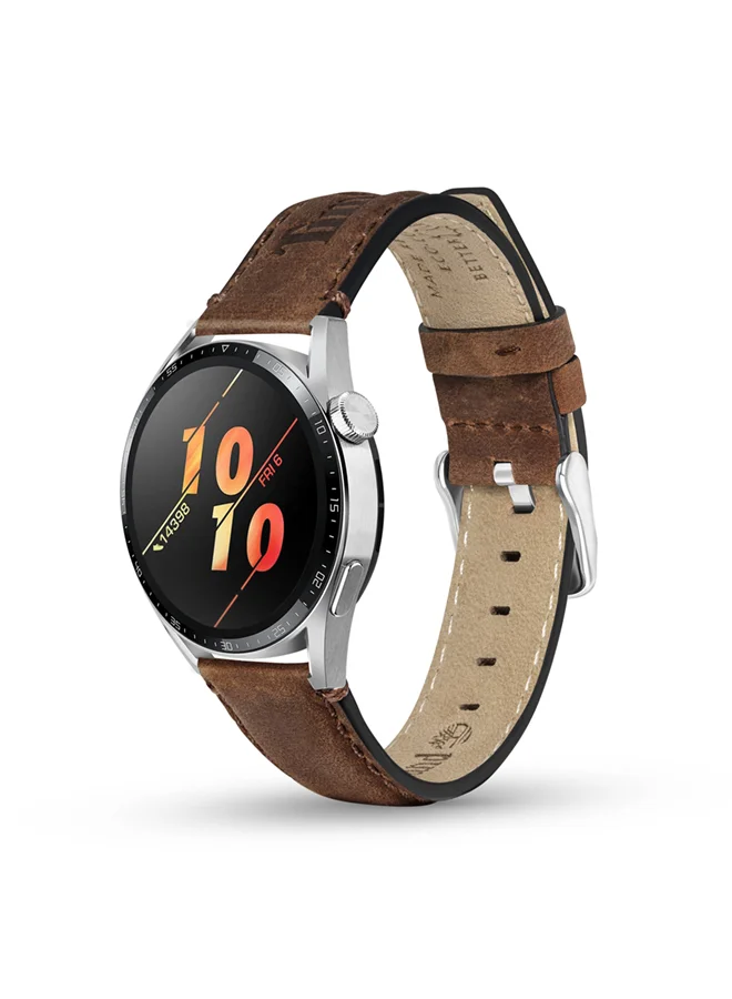 تمبرلاند Timberland Barnesbrook Unisex Universal Leather Watch Strap20 mm TDOUL0000703