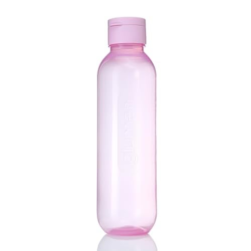 Gluman Spout-Lid Water Bottle Set of 3 | Anti Bacterial | 100% Food Grade | Dishwasher Safe | Freezer Safe | Recyclable (1100 ml Bottle) (Light Pink) - Image 4
