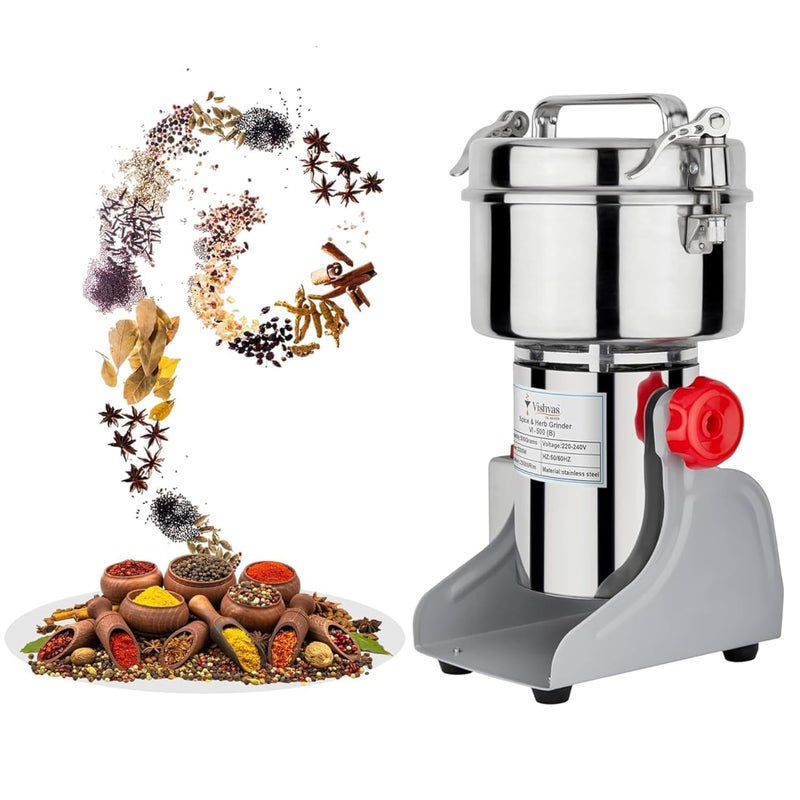 Vivatra Vishvas Dry Masala Grinder Machine Your AllinOne Solution for Grinding Spices Herbs and Seeds 500 GM VI500 B  - Image 1