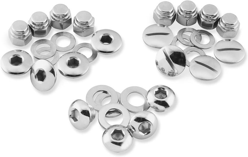 Chrome Replacment Rocker Shaft End Plugs 8224-8